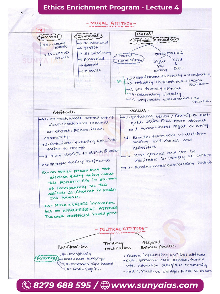 Lecture 4 - Ethics Enrichment Program Sunya 2024 | PDF
