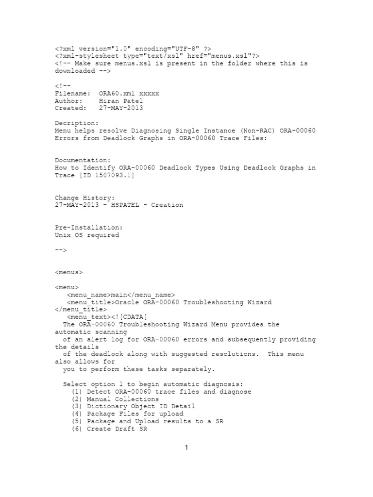 Ora60 Document Pdf Databases Computing