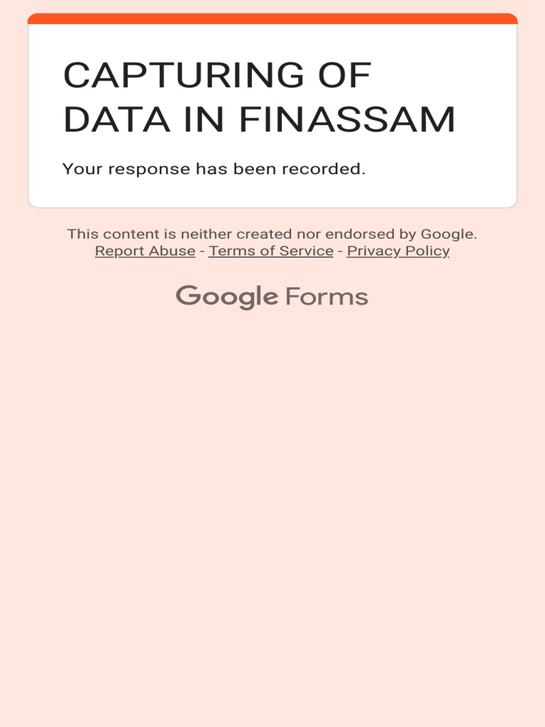 Data Capture in Finassam System | PDF