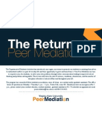 The Return Of: Peer Mediation