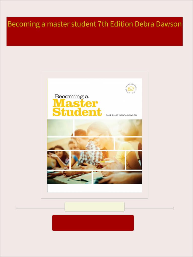 Download Complete Becoming a master student 7th Edition Debra Dawson ...