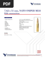 7.62x51mm NATO M61 AP Ammunition Specs | PDF