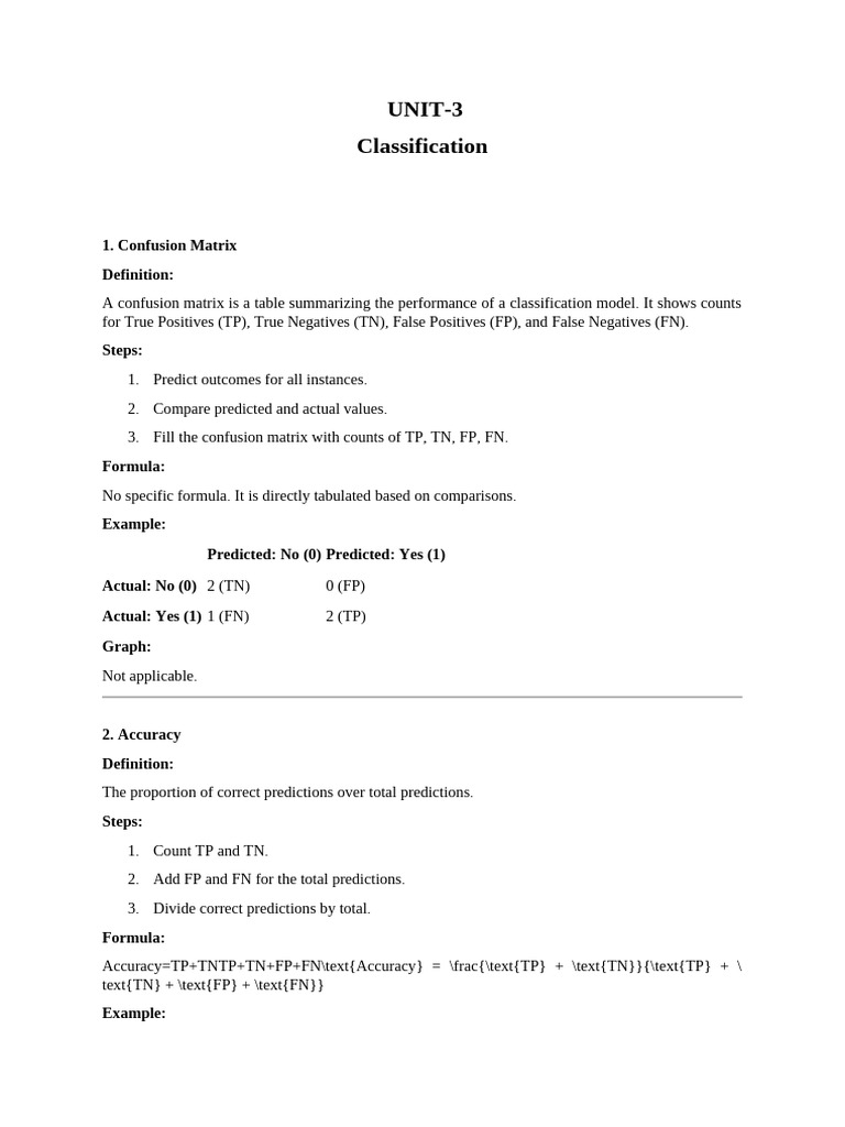 Confusion Matrix and Classification Metrics | PDF | Receiver Operating ...