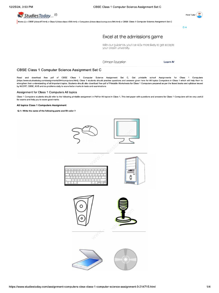 Paper 3 Computer Pdf