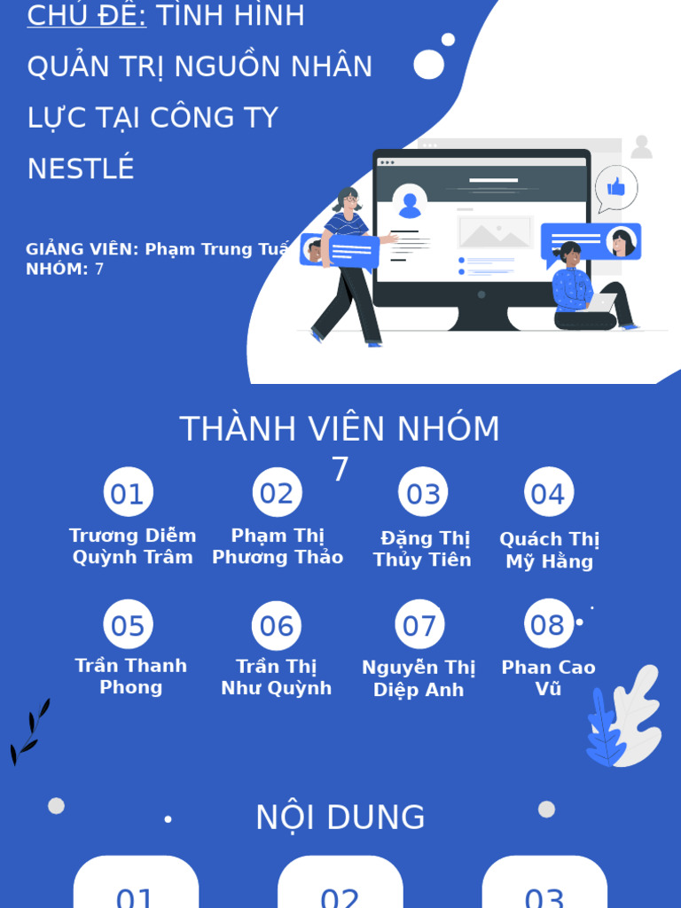 GIẢNG VIÊN: Phạm Trung Tuấn Nhóm | PDF