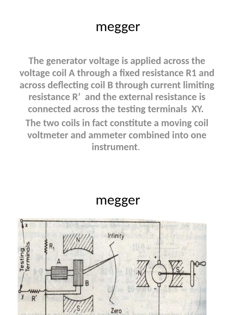 Megger | PDF