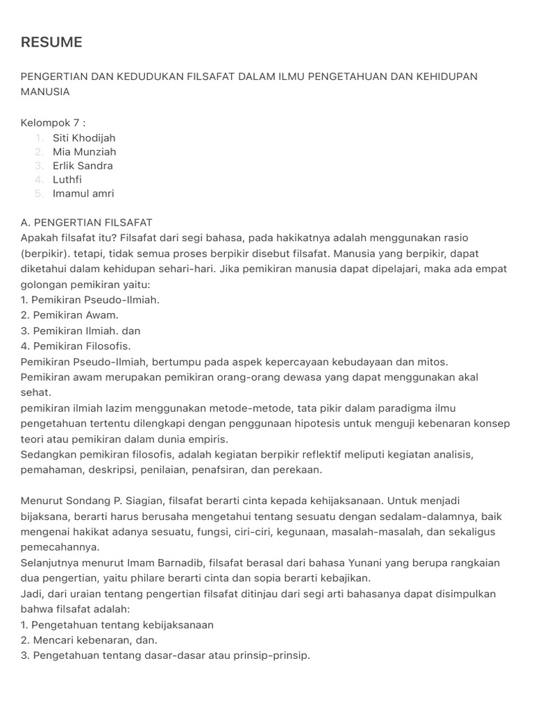 RESUME | PDF
