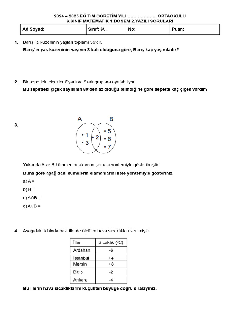 2024 2025 6 Mat 1 2 - 241221 - 233732 | PDF