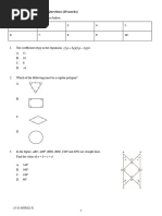 Unit 4 Geometry Answer Key W Qs Answer Key | PDF | Triangle | Mathematics