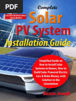 Step-by-Step Solar Panel Installation Guide | PDF | Solar Power ...