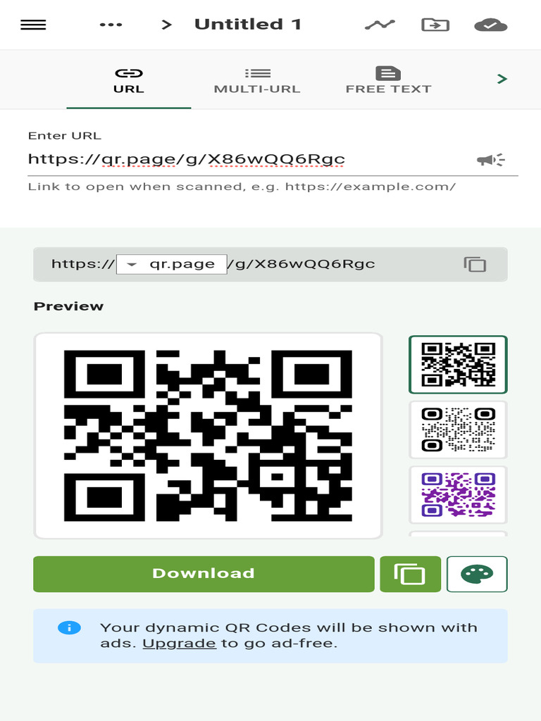 QR Code Generator | PDF