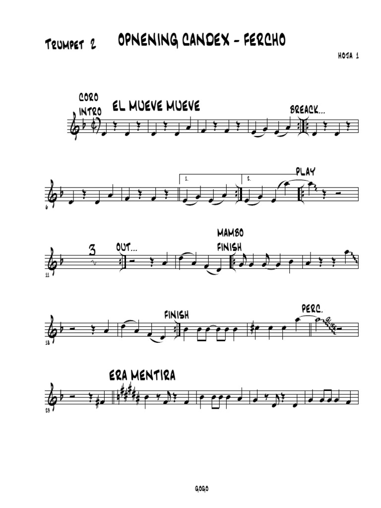 1.0 Opening Kandex TPT 2 | PDF