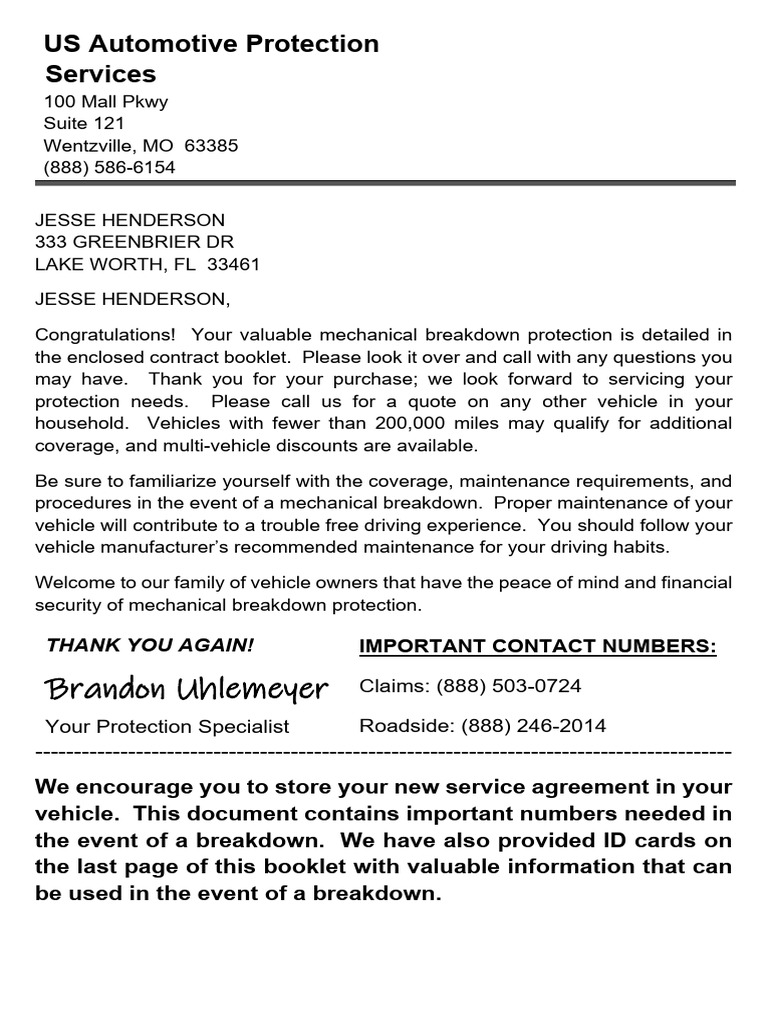 Diamond Vehicle Protection Plan | PDF | Arbitration | Class Action