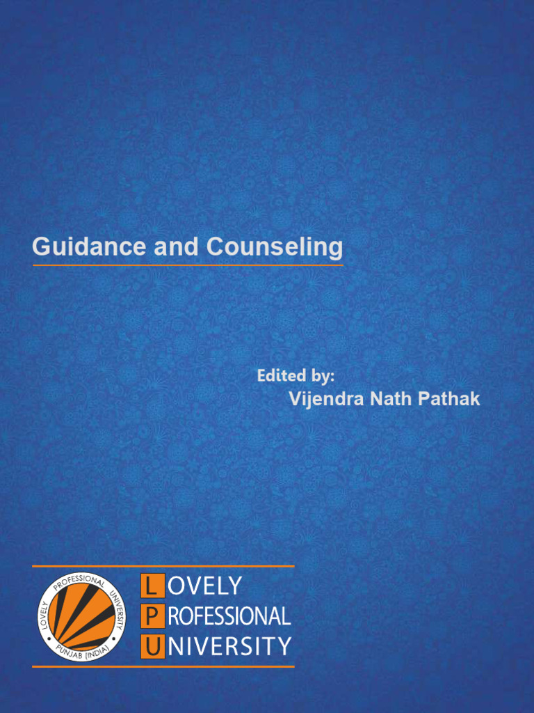 Guidance & Counseling Overview | PDF | Psychotherapy | Counseling ...