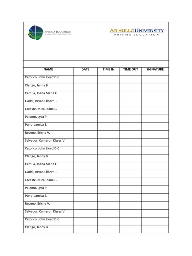 DAILY-TIME-RECORD | PDF
