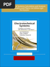 Electrotechnical Systems Calculation and Analysis with Mathematica and PSpice 1st Edition Igor Korotyeyev All Chapters Instant Download