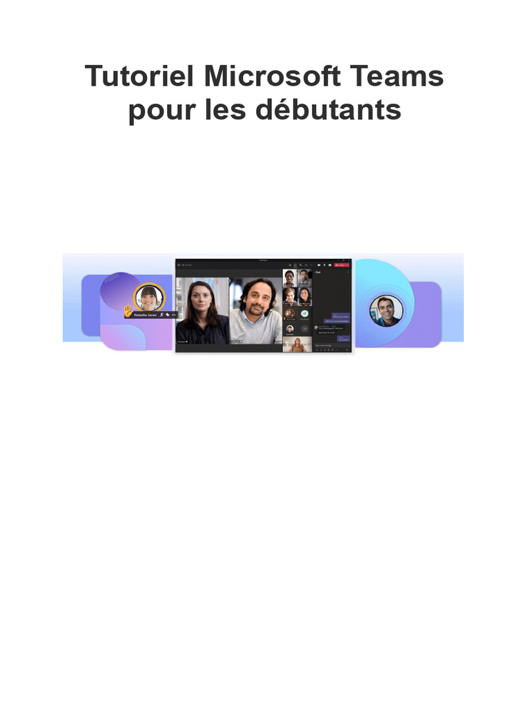 Guide pour débuter avec Microsoft Teams | PDF | Microsoft | Application