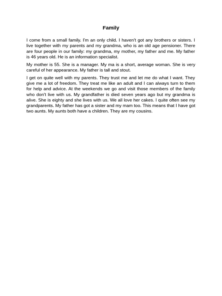 Family pdf