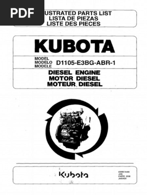 Part List D1105-E3BG-ABR-1-1J976-12000 | PDF