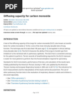 Understanding KCO in PFT Analysis | PDF | Lung | Chronic Obstructive ...