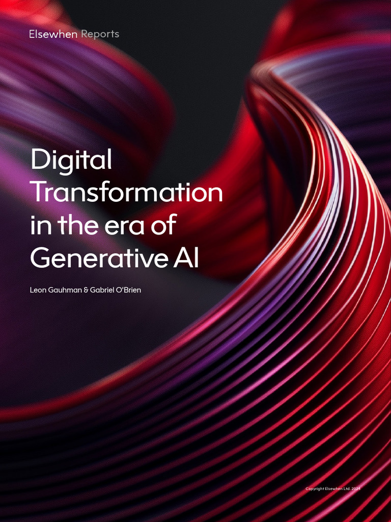 Digital Transformation in The Era of Generative AI: Reports | PDF ...