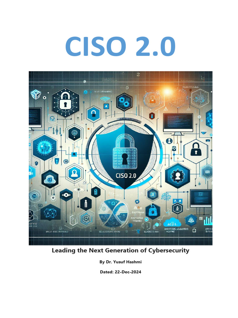 CISO 2.0: Evolving Cybersecurity Leadership | PDF | Computer Security ...