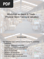 Stock Count Audit Completion Checklist | PDF | Audit | Inventory