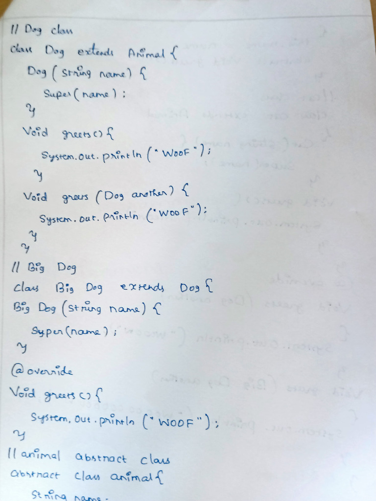 Java Dog Class Implementation Guide | PDF
