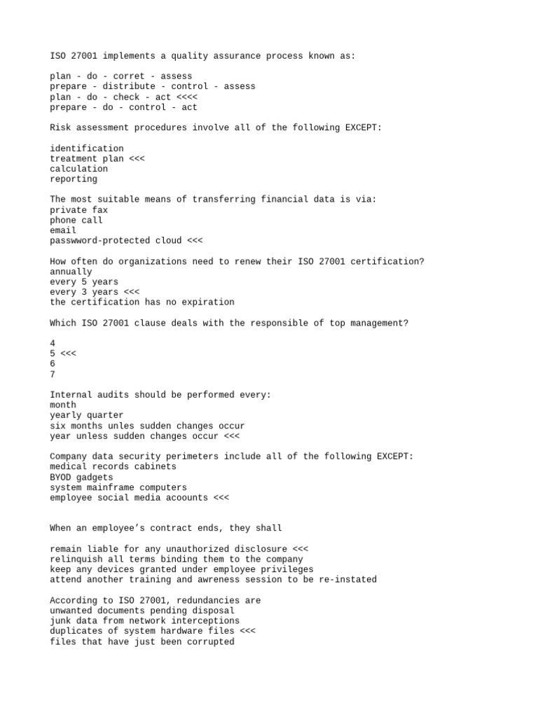 Iso 27001 | PDF