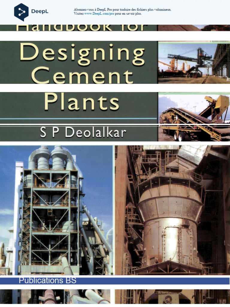 Handbook for Designing Cement Plants ( PDFDrive )-1-1 fr | PDF | Ciment ...