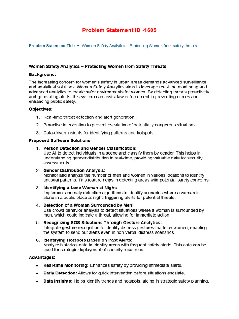 Problem Statement 2nd | PDF | Analytics | Mentorship