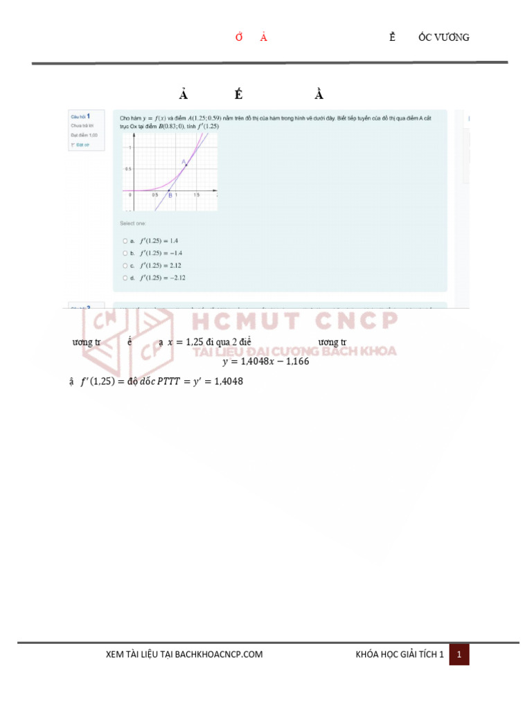 GIẢI CHI TIẾT QUIZ 3 THẦY VINH | PDF