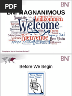 BNI Classifications List 2025 Update | PDF | Business | Advertising