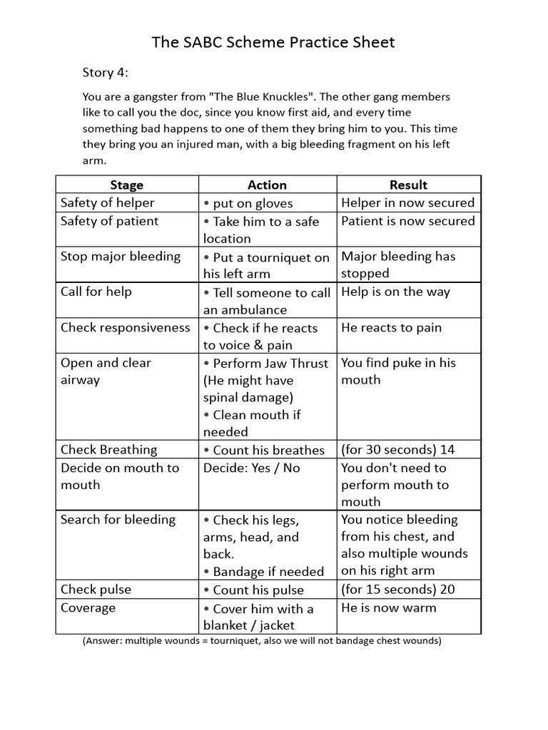 SABC+Practice+-+Story+4 | PDF