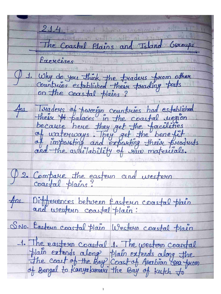 Class 9th Geo 2.1.4 | PDF