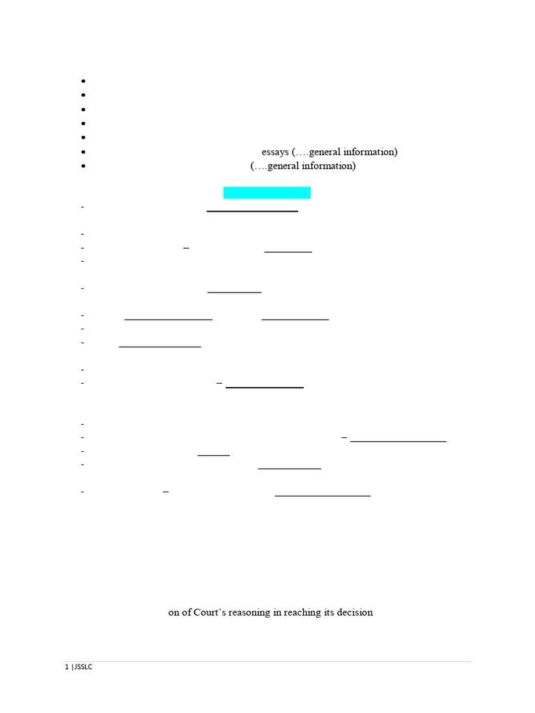 Case Law Analysis and Moot Court Guide | PDF | Case Law | Precedent
