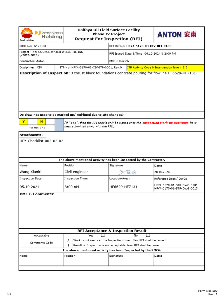 Hfy4 5170 03 Civ Rfi 0130 | PDF