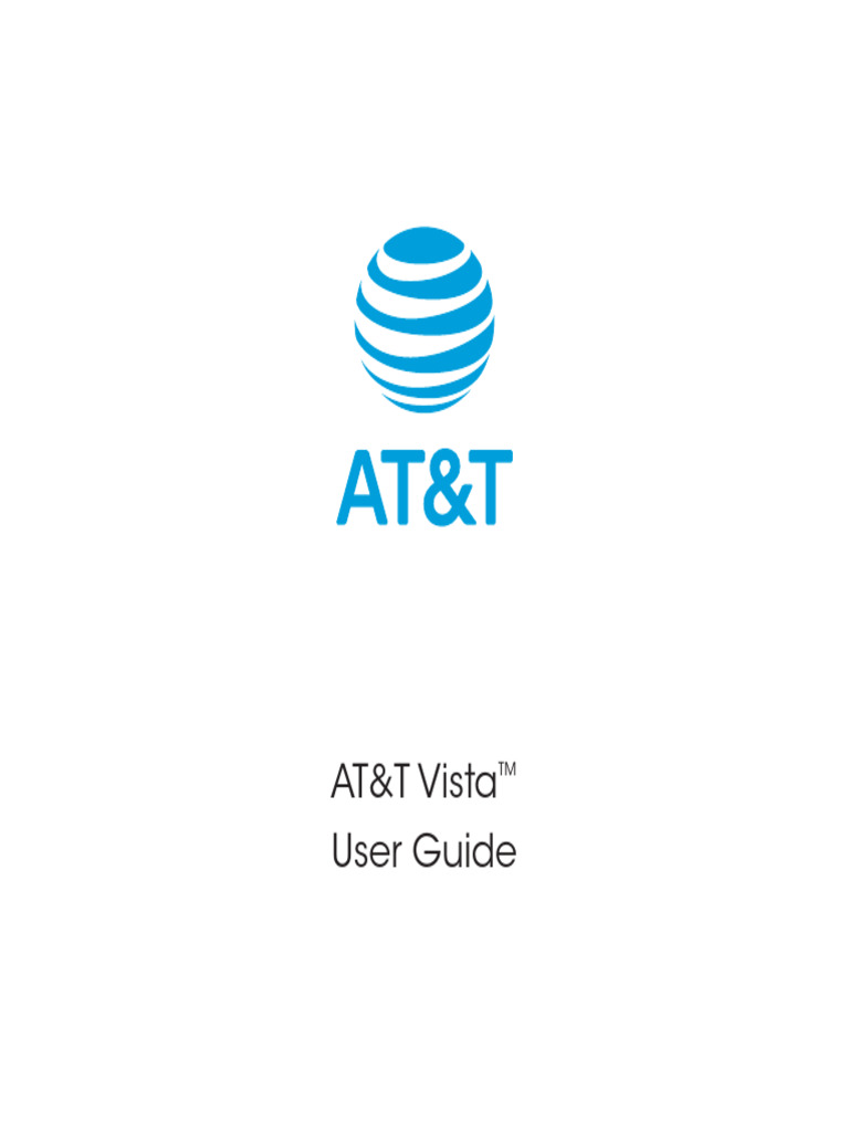 At T Vista Manual | PDF | Telephone | Usb