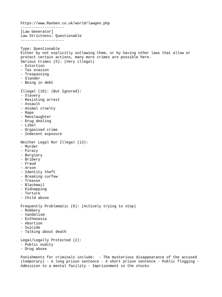 RanGen - Law Generator - Dec 18, 2024, 11 - 20 AM | PDF