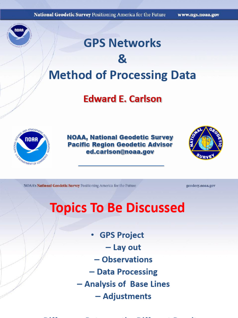 GPS Data Processing Methods Guide | PDF | Geodesy | Global Positioning ...