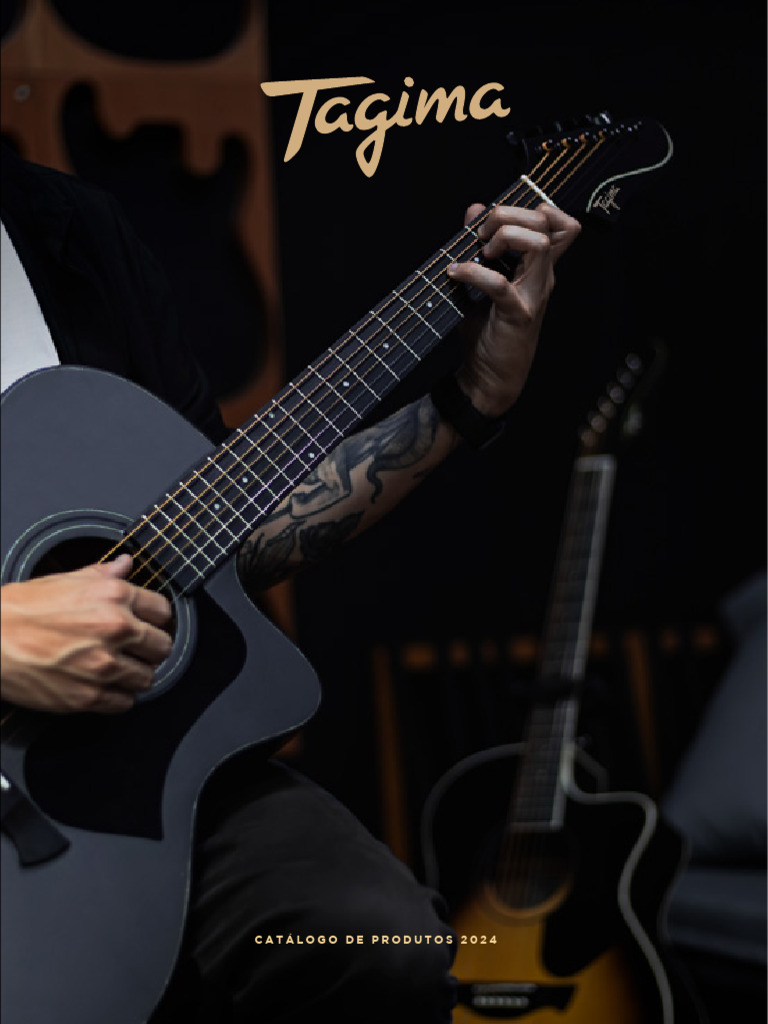 Catálogo de Produtos Tagima 2024 | PDF | Guitarras | Instrumentos da ...