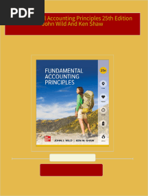 Instant download Fundamental Accounting Principles 25th Edition John Wild And Ken Shaw pdf all chapter