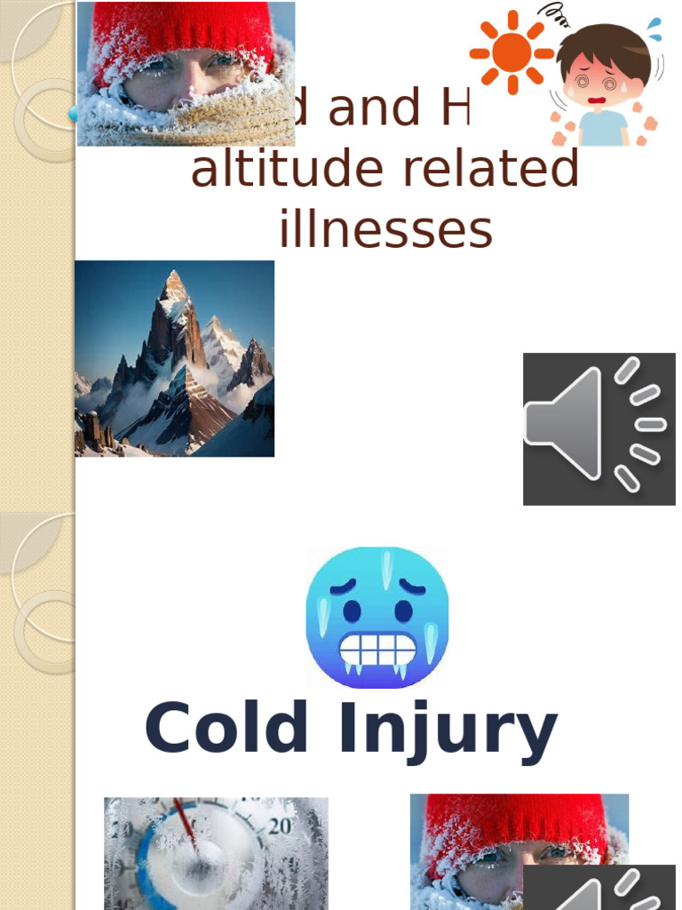 Cold and Heat-Related Illnesses Guide | PDF | Hypothermia | Clinical ...