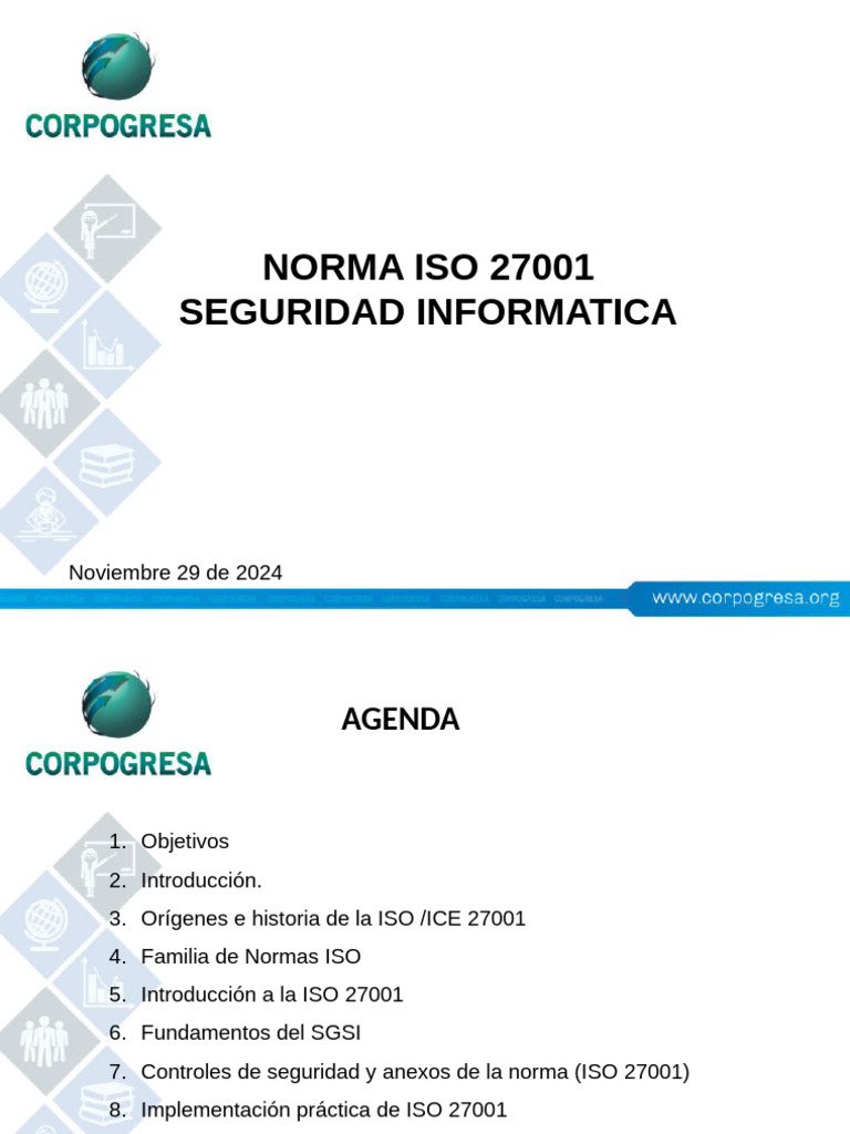 ISO 27001: Seguridad Informática y Salud | PDF | La seguridad ...