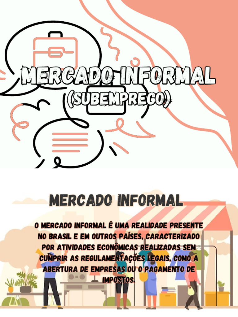 Mercado Informal e Subemprego no Brasil | PDF