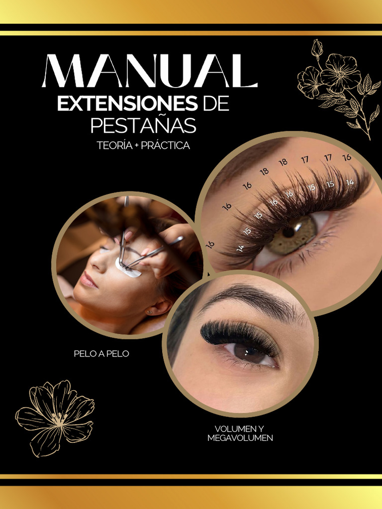 Manual de Extensiones de Pestañas | PDF | Ojo humano
