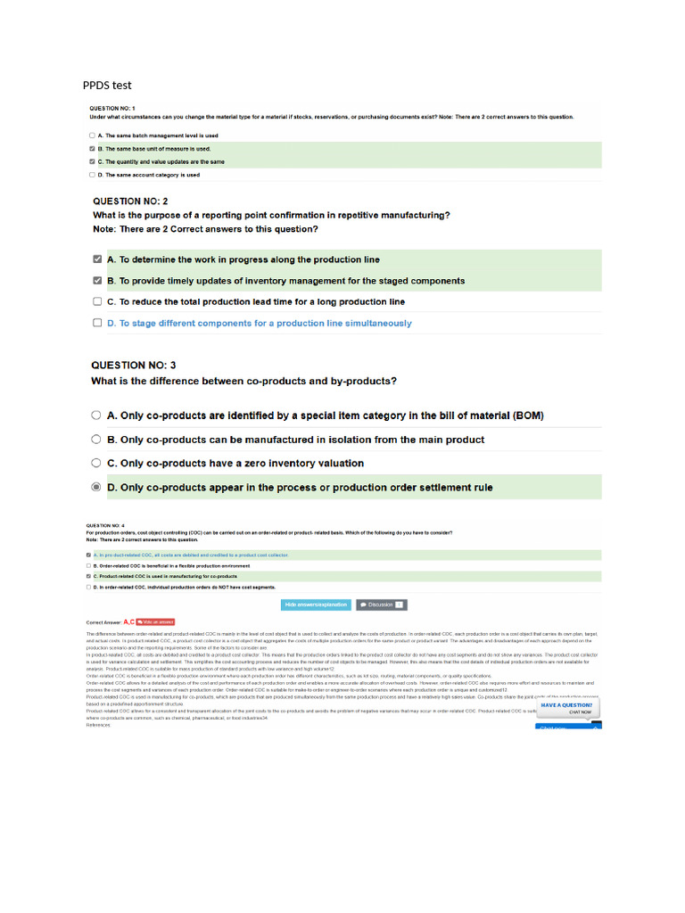 PPDS Test | PDF