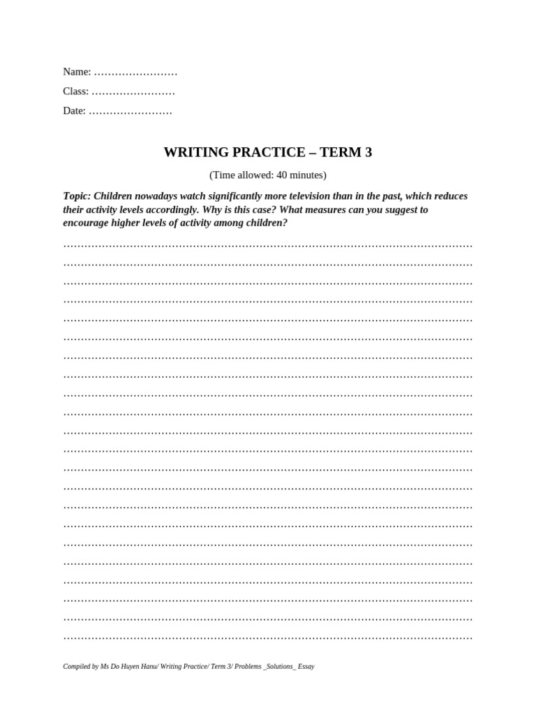 Practice Test 5 | PDF