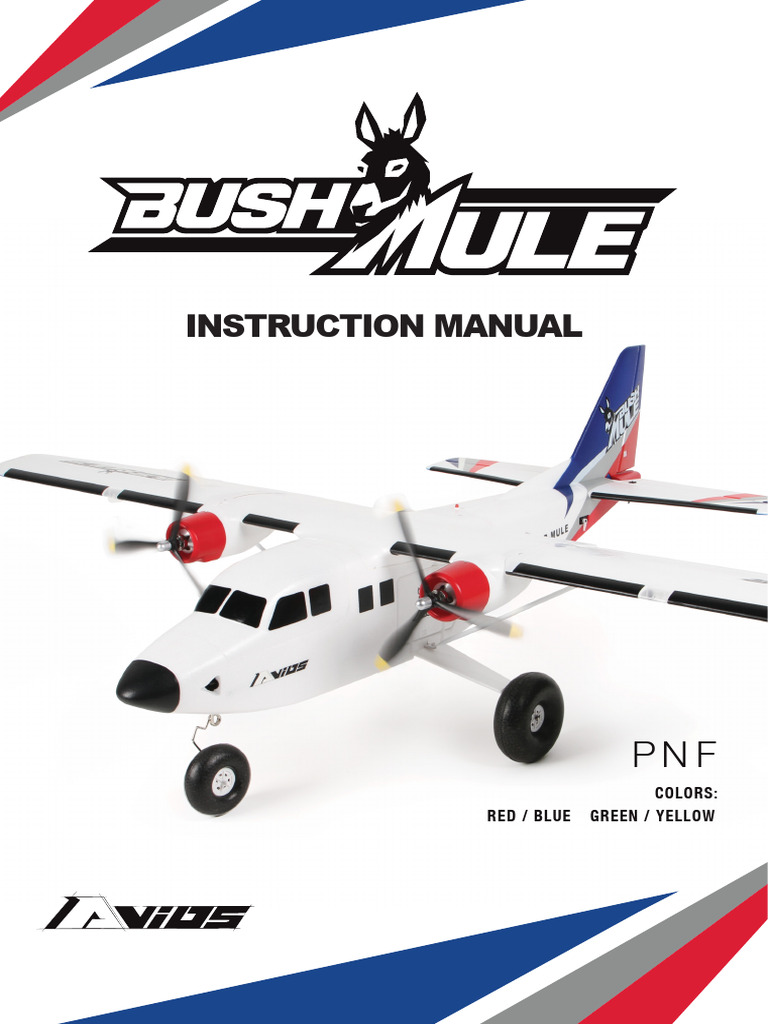Avios Bushmule RC Model Manual | PDF | Empennage | Aileron