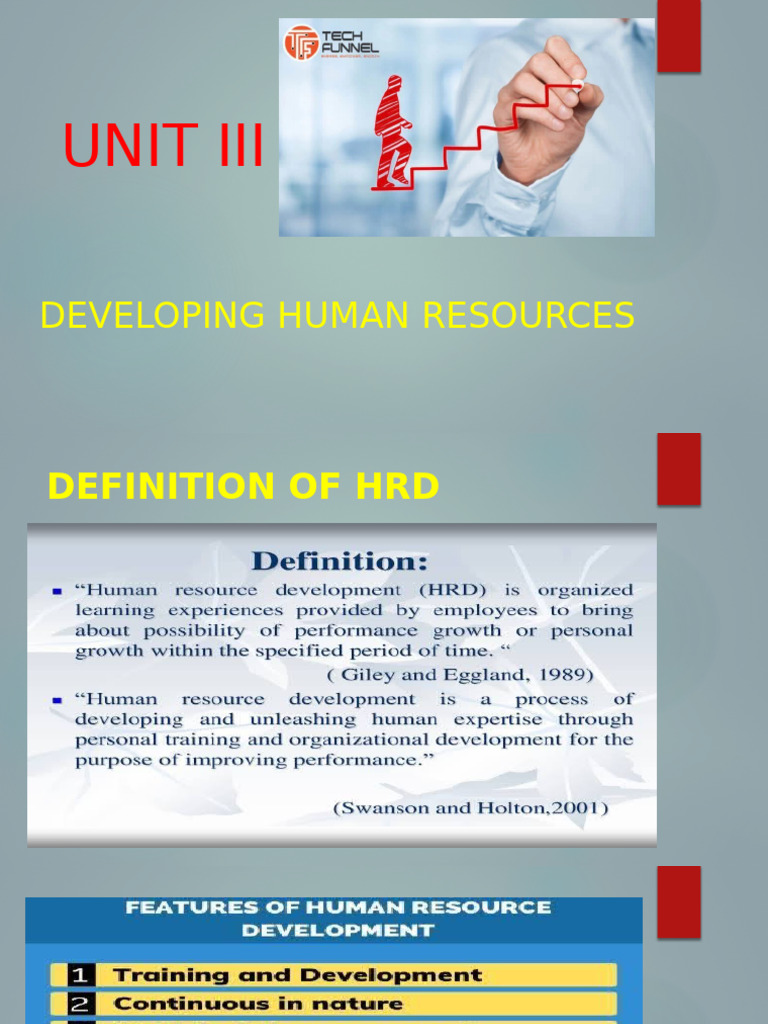 Human Resource Development Training Guide | PDF | Employment | Goal